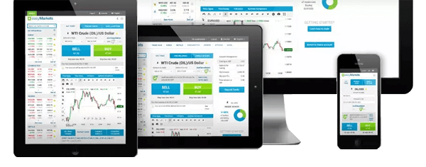 easyMarkets 网页平台